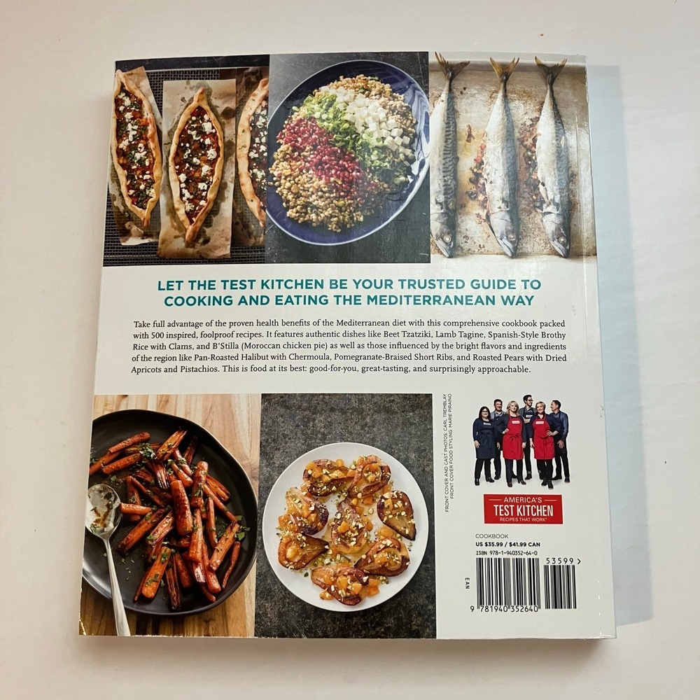 America's Test Kitchen The Complete Mediterranean Cookbook Paperback - Picture 4 of 6